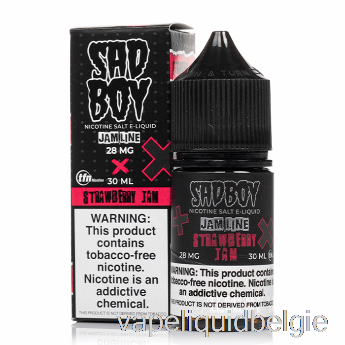 Vape België Aardbeienjam - Sadboyzouten - 30ml 48mg